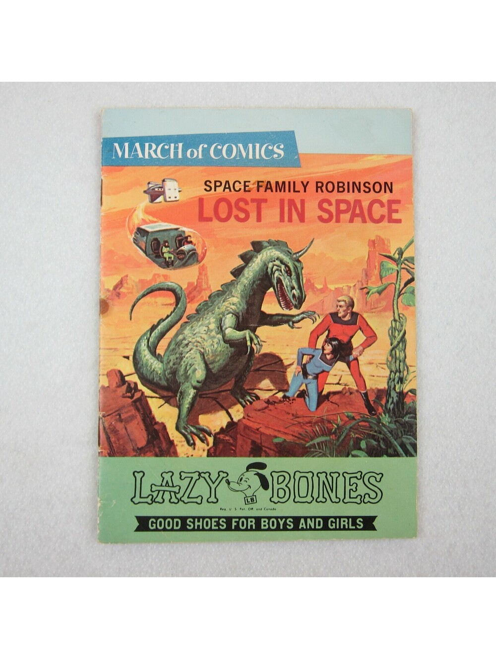 Vintage 1968 March Of Comics 320 Lost In Space Family Robinson Mini Comic Promo